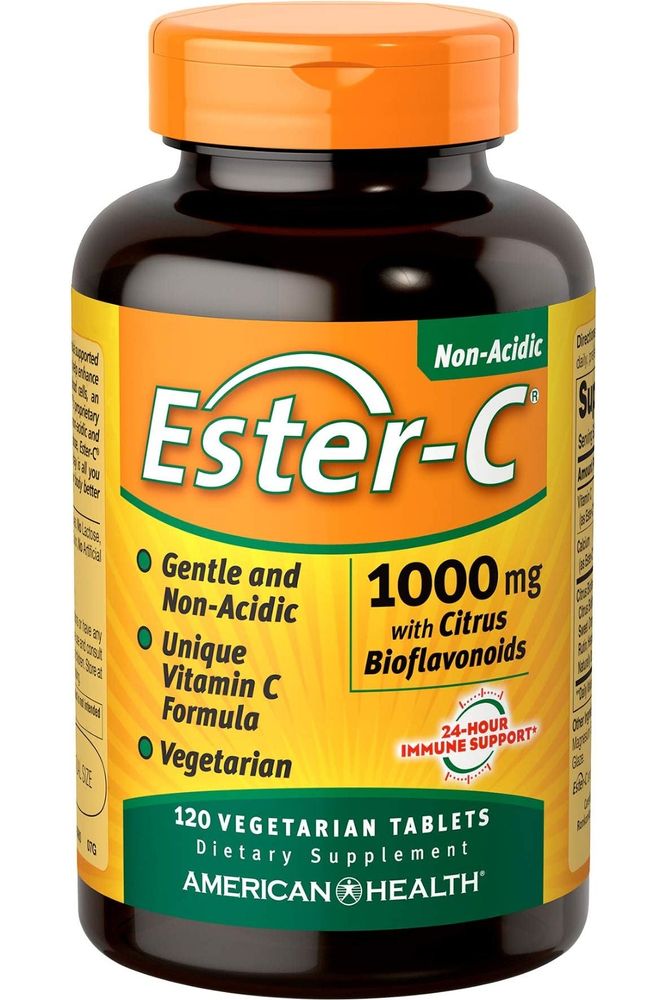 American Health Ester-C with Citrus Bioflavonoids, 1000 mg, Tablet, 120 Count