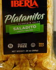 Iberia Saladito Lightly Salted Plantain Chips , 20 Oz.