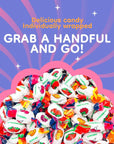 Assorted Fruit Hard Candy Individually Wrapped 1 Pound Bag  Approx 80 Count