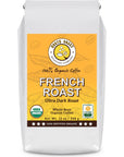 North Coast Roasting Company Dark Roast Low Acid Organic Coffee Whole Bean  French Roast USDA Certified Organic Coffee Beans 12 Ounce Bag