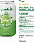 Spindrift Sparkling Water  Real Squeezed Fruit  Fuit From Farms Verified NonGMO Certified GlutenFree  12 Fl oz Cans  Variety Pack of 6  Every Order is Elegantly Packaged in a Signature BETRULIGHT Branded Box