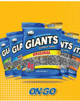 GIANTS Original Salted Jumbo Sized Sunflower Seeds 575Ounce Bags Pack of 12