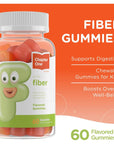 Zahler - Fiber Gummies for Adults & Kids (60 Count) Certified Kosher Adult & Kids Fiber Gummy Chews for Digestion Support, Healthy Regularity & Overall Health - Chewable Children's Fiber Supplements