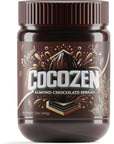 CocoZen Gourmet Almond Chocolate Spread Almonds First SugarFree KetoFriendly Glutenfree Responsibly Sourced ProteinEnriched Chocolate Indulgence 12 oz Pack of 1