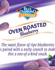 Blue Diamond Almonds, Blueberry Flavored Snack Nuts, Single Serve Bags (1.5 Oz. Tubes, Pack of 12)