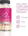 Hairfinity Hair Vitamins - Scientifically Formulated with Biotin, Amino Acids, Supplement That Helps Support Hair Growth - Vegan - 60 Veggie Capsules (1 Month Supply)