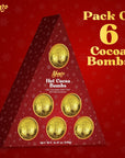 Hot Chocolate Bombs Gift Set - 6 Pack