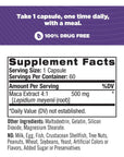 Natrol Maca 500mg Capsules, 60-Count