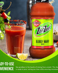 Zing Zang Bloody Mary Mix 175L  Pack of 3 Zesty and Spicy Premium Blend for Cocktails Ideal for Parties Events and Bar Ready to Use Bundled with Parkway Distributors Four Way Measuring Spoon