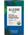 Allegro Tea Organic Northwest Peppermint Tea Bags 20 ct