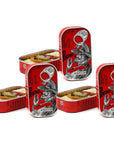 Spiced Sardines in hot olive Oil 3 tins x 125 g Porthos  Portugal