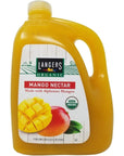 Langers Organic Mango Nectar Net Wt 128 Fl Oz