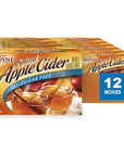 Alpine Spiced Apple Cider Sugar Free Instant Drink Mix 14 Ounce Pouches Pack of 12