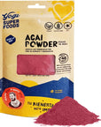 Yogi Super Foods Acai Berry Powder Freeze Dried Acai Powder  Organic Acai Powder for Smoothie Bowls High in NutrientDense Antioxidants Made from Brazilian Acai Trees  Vegan Gluten Free