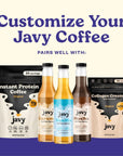 Javy Coffee Concentrate  Cold Brew Coffee Perfect for Instant Iced Coffee Cold Brewed Coffee and Hot Coffee 35 Servings  Caramel Brulee