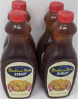 BlackburnMade Syrup Bundle  4 x 24 Oz Bottles of Blackburn Made Syrup Blackburn Syrup Pancake Bundled with Recipe Sheet