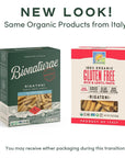 Bionaturae Rigatoni Pasta Noodles - Gluten Free Rigatoni Pasta Organic, Rice & Lentil Pasta, Kosher, High Protein, Non-GMO, Gluten Free Pasta Organic, Crafted in Italy - 12 Oz, 4 Pack