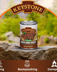 Keystone All Natural Ground Beef 14 Ounce Long Term Emergency Survival Food Canned Meat  Fully Cooked Ready to Eat  Gluten Free Family Pack of 24