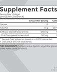 Sports Research CLA - 1250mg with Active Conjugated Linoleic Acid for Men and Women | Non-GMO, Soy & Gluten Free - 95% (90 Softgels)