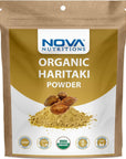 Nova Nutritions Certified Organic Haritaki Powder 16 OZ (454 gm)