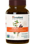 Himalaya StressCare Herbal Supplement, Supports Stress Relief, Energy Support, Relaxation, Occasional Sleeplessness, Ashwagandha, Holy Basil/Tulsi, Gotu Kola, Non-GMO, Vegetarian, 120 Capsules