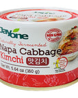 Korean Canned Kimchi Napa Cabbage Kimchi Naturally Fermented NonGMO No preservatives No additives 564oz