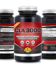 Vitamorph Labs CLA 3000 - CLA Safflower Oil for Metabolism and Weight Loss Management, Maximum Strength Conjugated Linoleic Acid, Stimulant-Free Non-GMO Safflower Cla 180 Softgels