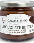 Premium Chocolate Spread DOP Certified Modica Chocolate Creamy Buttery No Palm Oil from Sicily Italy 635oz Campo DOro