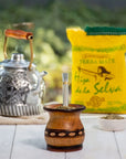 The Argentino Yerba Mate Orgánica Hija de la Selva Té Suelto Tradicional Sudamericano Bebida De Té