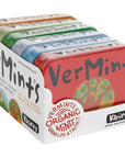 Organic Breath Mints by VerMints Variety Pack with 6 Flavors All Natural NonGMO Nut Free Gluten Free Vegan KSA Kosher 141oz Tins