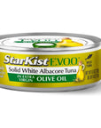 StarKist EVOO Solid White Albacore Tuna in Extra Virgin Olive Oil 45 Oz Pack of 12