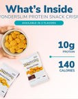 WonderSlim Protein Snack Crisps Party Mix Value Pack 10g Protein Gluten Free 10ct