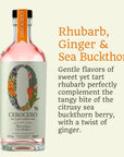 CeroCero Rhubarb - Ginger & Sea Buckthorn Gin Alternative 70cl - Distributors (700ml)