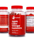 FuelSelf Apple Cider Vinegar Gummy Vitamins with The Mother 1 Pack - 60 Count