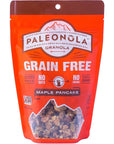 Paleonola  Grain Free Granola Maple Pancake Flavor  NonGMO Grain Soy Gluten Dairy Free  Low Carb Protein Snack For A Healthy Breakfast Pack of 2 10 Oz ea