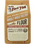 Bob's Red Mill Pastry Flour Whole Wheat - 5 lb