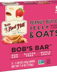 Bob's Red Mill Peanut Butter Jelly & Oats Bob's Bar, 5 Count (Pack of 6)