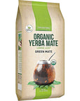 Kiss Me Organics Yerba Mate Tea  176oz 100 Organic Traditional Loose Leaf Green Teas for a Hot or Cold Brew  Cultivated from Southern Brazil