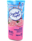 Crystal Light Pink Lemonade Drink Mix 12Quart 29Ounce Canister Pack Of 3