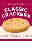 Back to Nature Classic Round Crackers  Dairy Free NonGMO Made with Wheat Flour  Sea Salt Delicious  Quality Snacks 85 Ounce