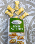 Dolcetto Lemon Wafer Bites 070 Ounce Pack of 24