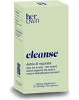 her own Cleanse, Gentle Detox, Supports Healthy Gut, Ocean Algae Cleanse, Prebiotic/Probiotic Blend, Cleansing Herbal Blend, Gluten and Soy Free, Vegan, 60 Capsules, 30 Servings, Multicolor