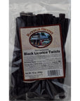 Backroad Country Black Licorice Twists 16 Ounces Pack of 2