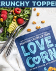 LOVE CORN Sea Salt 16oz x 1 Bag  Delicious Crunchy Corn  Healthy Family Snacks  Gluten Free Kosher NonGMO Alternative for Chips Nuts Crackers  Pretzels  Perfect for Charcuterie Boards