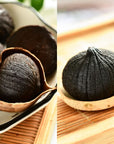 RioRand Black Garlic 908g  2 Pounds Whole Peeled Black Garlic Aged for Full 90 Days Black Garlic Jar Equal to 4lbs of Whole Black Garlic 908g  2 Pound