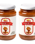 Rex Dulce de Leche Milk Caramel Spread 158 oz Pack of 2  NONGMO  Imported from Spain