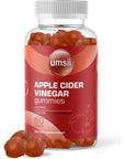 umsii Apple Cider Vinegar Gummies | 1,000 mg Organic Extract | Can Promote Gut Health | Men & Women | 60 Count Bottle