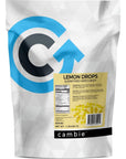 Sugar Free Lemon Drops by Cambie1 lb of Lemon Flavored Sugar Free Candy Individually Wrapped Bon Bons Keto Friendly Candy 1 lb