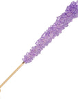 Candy Envy  Lavender Rock Candy Sugar Sticks  Tutti Frutti Flavored  12 Indiv Wrapped