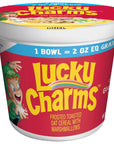 Lucky Charms Cup Cereal, 2 Oz (Pack of 60)